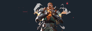 This is the Avatar Image for the Breach (Valorant) AI Voice and Text to Speech Generator